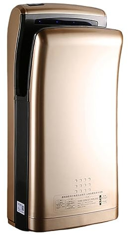 Asciugamani elettrico automatico, asciuga mani elettrico commerciale/domestico, 5-7 secondi per asciugare, motore brushless, asciuga mani elettrico verticale con filtro HEPA, per uffici e centri com