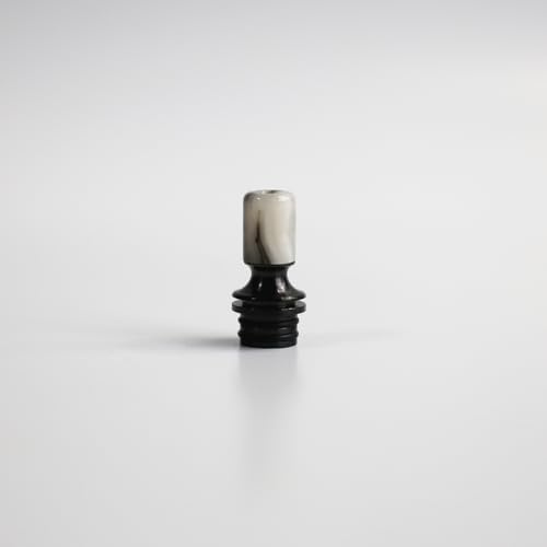 WratryParts Embout buccal universel de rechange 510 pour atomiseur 510 Tank RTA (noir-blanc)