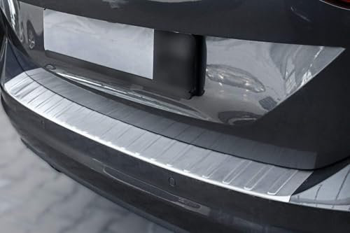 bairuibin Ladekantenschutz Edelstahl Schutzfolie für VW TOURAN II 5T ab 2015,Stoßstangenschutz Selbstklebend für Autos,Kratzfest Kofferraum Schutz