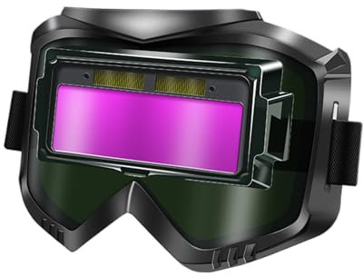 Gafas De Soldador,Protección Ocular Con Lente Panorámico - Gafas De Seguridad Para Soldador Ajuste Automático Cómodo Para Adultos | Lentes De Protección Para Soldadores Resistencia Al Calor Diseño