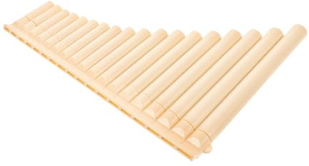 Toddmomy Panflöte aus Abs Kunststoff mit 18 Pfeifen für Anfänger und Kinder Traditionelles Schulmusikinstrument zum Lernen und Üben Verbessert die Lungenkapazität