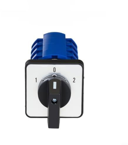Chroavel Interruptor giratorio 63 A conmutador de 3 posiciones interruptor de leva industrial