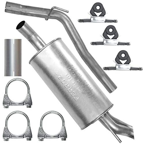 Ferroz Endschalldämpfer Auspuff Endtopf für VW Transporter T4 IV SWB, LWB 2.5 TDI