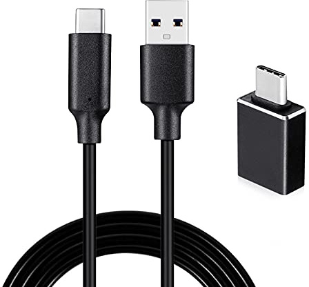 weishan Typ-C-auf-USB-Kabel, kompatibel mit Focusrite Scarlett Solo (3. Generation), Scarlett 2i2 (3. Generation) USB-Audio-Schnittstelle, mit USB-C-Stecker auf USB-Buchse, Adapter, 2 m