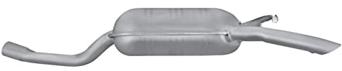 HELLA 8LD 366 033-231 Endschalldämpfer - Easy2Fit® Kit - hinten - einteilig | Kompatibel mit: MERCEDES-BENZ 124 Stufenheck, E-CLASS