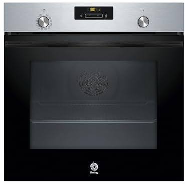 Balay - Horno multifunción, Pirólitico, Aqualisis, 10 recetas, VarioGrill, 7 funciones, negro, acero inoxidable, 3HB4841X2