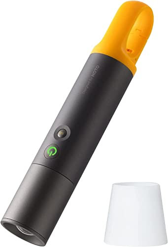 HOTO LED Torcia Ricaricabile, Torcia Tattica Zoomabile, 1000 Lumen, 5 Modalità (SOS e Strobo), Ricarica USB-C, Luci Portatili per Emergenza e Uso Esterno - Accessori da Campeggio
