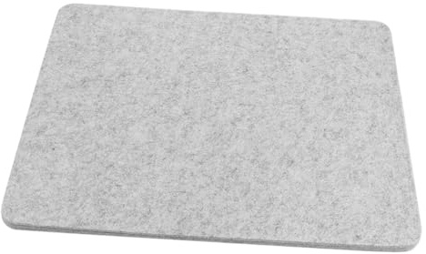 HOLIDYOYO Tapis De Repassage En Laine 34x43 Cm Gris Pour Couture Et Broderie Portable, Panneau Feutré Anti-dérapant, Pour Couturières Et Travaux Textiles, Usage Maison Et Voyage