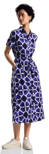 Street One Damen Midikleid mit Print