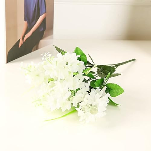 Flores artificiales individuales de 33 cm, plantas artificiales para bodas, hogar, oficina, accesorios de fotografía, decoraciones, ramo de flores de jacinto de tallo largo (color: morado oscuro)