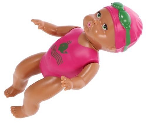 Generisch Schwimmpuppe Uhrwerk Schwimmendes Schwimmende Babypuppe Badespielzeug Für Kleinkinder Poolspielzeug Für Schwimmspielzeug Für Kleinkinder Colorful Stoff