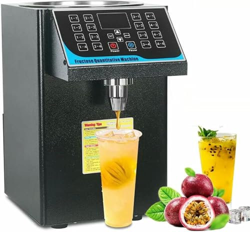 HOTAPEPU Automatic Fructose Dispenser, Fructose Doser, 7.5 L, Syrup Distributor For Tea Equipment, Suitable For Restaurants, Snacks, Cafes ~/