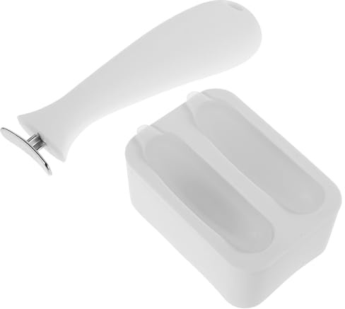 DECORNIJIA Rodillo Facial de Silicona Molde de Hielo Reutilizable, Masajeador Refrescante para Ojos y Cara, Dispositivo de Belleza Hielo para Uso Doméstico y Cuidado Piel