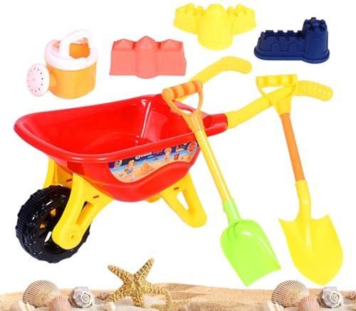 Shore Plaything Collection - Resevänlig, fängslande, färgglad grävskål, extra byggsats, fantasifullt formverktygspaket | Strandlinje gräspark simning hushåll trädgård planta