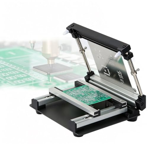Stazione Smt Manuale Per Stampa Di Pasta Saldante Su Pcb, 260 X 265 Mm