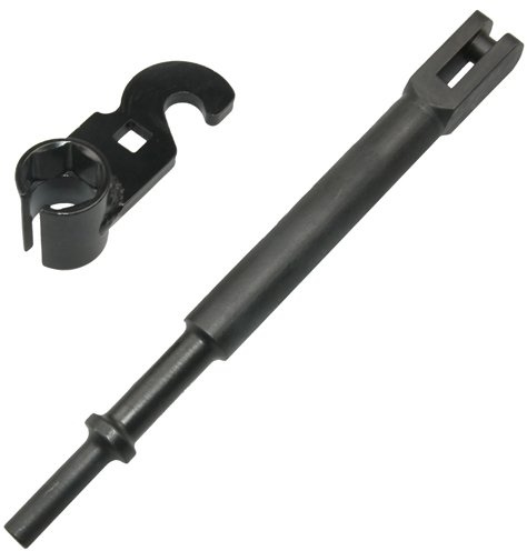 Alkan Lambdasonden Schlüssel 22 mm 7/8 3/8 Antrieb 2-tlg | Spezial Lambdasonden-Schlüssel SW 22 mm/7/8, 3/8 Antrieb, 2-tlg für Montage und Demontage