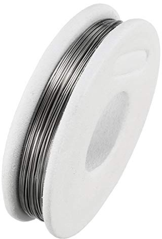 sourcing map Widerstandsdraht 0,3 mm 29AWG Superfein Heizdraht FeCrAl 7,5M Länge