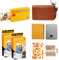 KODAK Mini 2 Retro 4PASS Portable Photo Printer (2.1x3.4 inches) Initial 8 Sheets + 60 Sheet Pack, Gift Bundle, Yellow