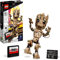 LEGO Marvel I am Groot Building Toy, Guardians of the Galaxy 2 Set for 10 Plus Year Old Boys & Girls, Collectible Baby Groot Figure Model, Gift Idea 76217