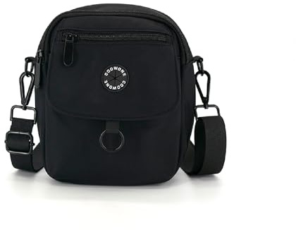 COOWONE wasserdichte Hundeleckerli-Tasche, Hohes Volumen Hundespaziergang Tasche,Kompakt und leicht Leckerli-Tasche für Hunde, Hundetasche mit Poop Bag Dispenser, Crossbody Bag für Hundetraining