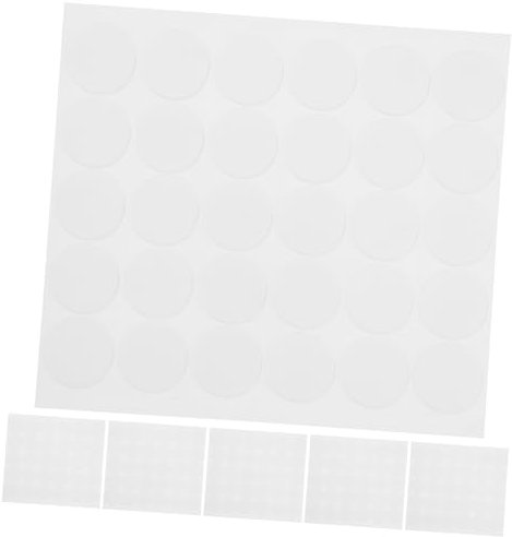 CIYODO 10 Blatt Entfernbares Acryl-klebepad Doppelseitige Runde Klebesticker Für Wände Bürobedarf