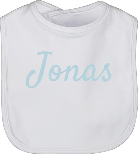 Baby Lätzchen - Name anpassbar - Dein Text in Bunt - Unisize - Weiß - personalisiertes personalisierter latz kinder personalisierte geschenke schlabberlatz kind babylatz für babylätze fuer
