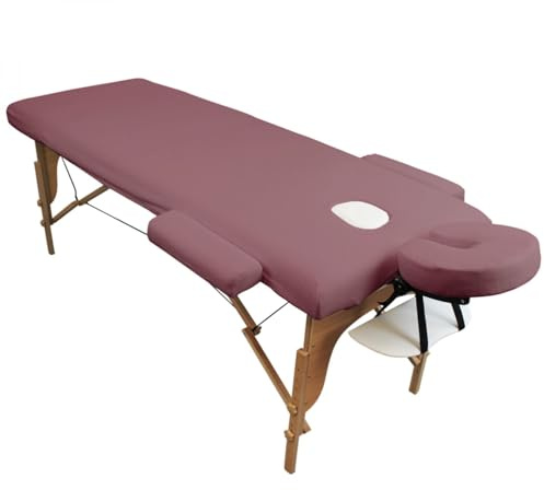 Vivezen - Kit Complet de Housses pour Table de Massage - Éponge - Plusieurs Coloris