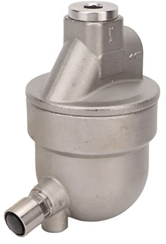 LOCADENCE Scolapiatti Automatico per Compressore d'Aria, Scolapiatti Automatico Pneumatico per Non Consumo, Valvola di Drenaggio Pneumatica, Essiccatore per Aria Compressa (YA-S6)