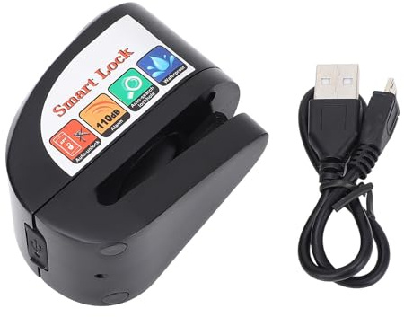 Motorrad Alarm Scheibenbremsenschloss, Motorradschlösser, Anti Diebstahl Sicherheitsrad Scheibenschloss, Bluetooth Alarm, Intelligentes Motorrad Sicherheitsrad Scheibenschloss,