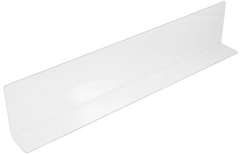 GETAJGHSD 40cm Shower Corner Splash Guard Water Bath Tub Side Water Barrier Backsplash Protector for Bathroom Edge Splash Prevention