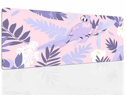Tapis de Souris Romantic, Tapis Souris XXL, 1600x800x4mm Tapis de Bureau Gaming AntidéRapant, Tapis Bureau étanche, sous-Main pour Clavier et Souris, Mouse Pad Mat, pour Gamer, Ordinateur, Pc 1023