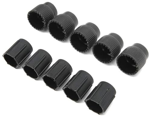 LIUZIKUN 10 pezzi Tappi per porte di ricarica per sistemi R134a 13 mm 16 mm Tappi per porte di ricarica per aria condizionata Accessori per auto