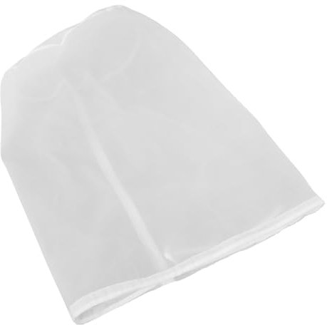 Veemoon à Filtre de Lait de Noix réutilisable de Noix passoire à thé thaï passoire pour Sachet de gelée Sacs de Lait de Noix Acier au manganèse Blanche