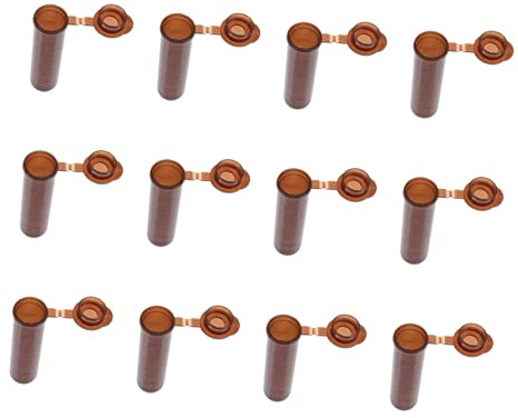 Provetta da Centrifuga Marrone 5ml Graduata, Fondo Tondo