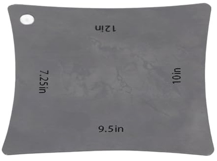 Badafaci Medidor de Radio de Guitarra 7,25 Pulgadas, 9,5 Pulgadas, 10, 12, Diapasón, Tuerca de Sillín, Medidor de Radio para Guitarras, Bajos, Banjos, Ukeleles,