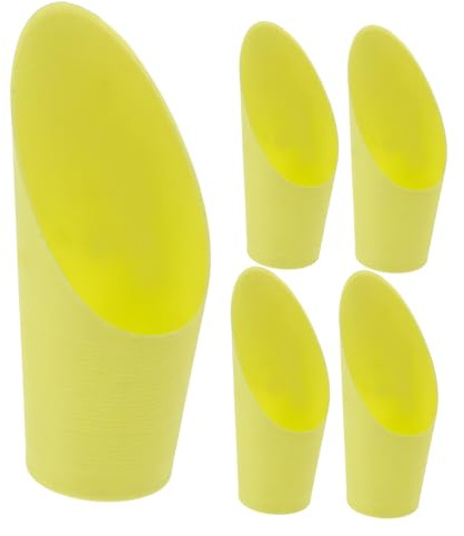 Didiseaon Paletta da Giardino in Plastica 5 Pezzi per Piante Succulente e Terriccio, Facile da Pulire, per Rinvaso e Diserbo in Giardino Colore Casuale