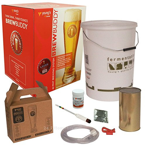 Brew Buddy Lager 40 Pints Home Brew Starter Kit