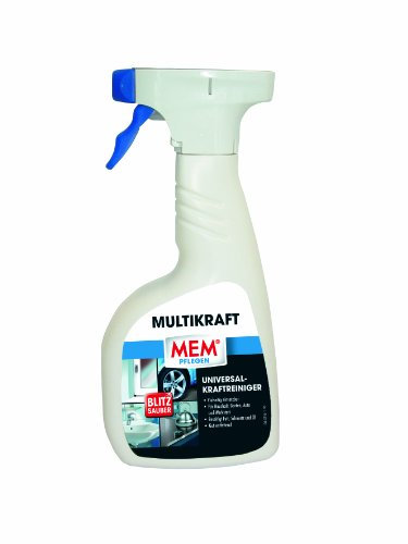 MEM Blitz Pulito, detergente universale liquido contro lo sporco ostinato, applicabile su tutte le superfici, sgrassante, pronto all'uso, 500 ml, incolore