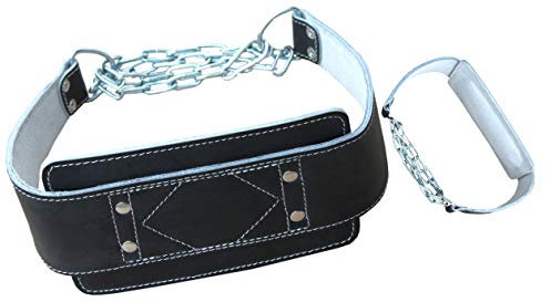 Lisaro Dip-Gürtel Leder Komfort, Das perfekte Dip-Belt zum Hinzufügen von Gewicht bei deinen Dip- und Klimmzugübungen