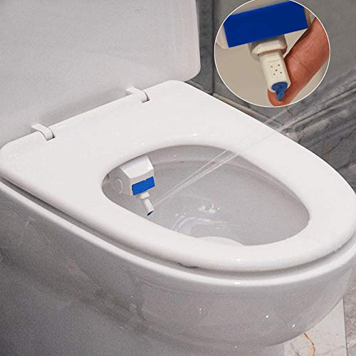 BAIZE Douche Intelligente buse fraîche rinçage Dispositif sanitaire pour siège de Toilette Musulman Bidet Jet de Toilette Type d'adsorption Nettoyage Intelligent
