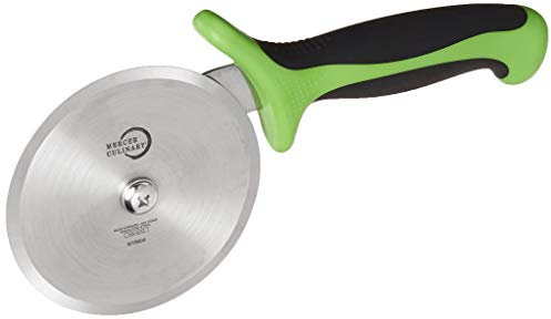 Mercer Culinary M18604GR Pizza Cutter, Stainless Steel, Green