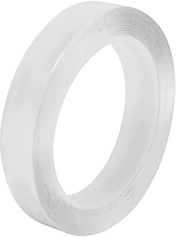 Diyxisk Pellicola Trasparente Protettiva,1 Pezzi Nastro Protettivo per Bordi,Antigraffio Pellicola Autoadesiva,Paraurti Bagagliaio Universale per Soglia Moto (5m×2cm)