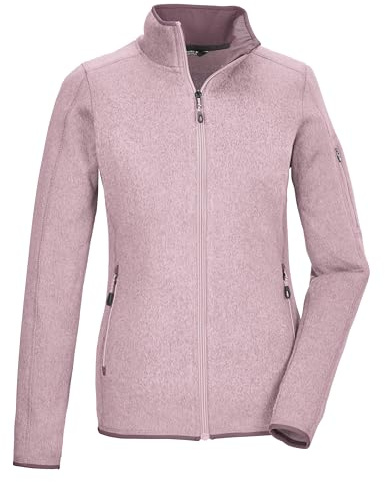 Killtec Damen Kow 111 Wmn Knt Flc Jckt Strickfleecejacke/Fleecejacke mit Stehkragen