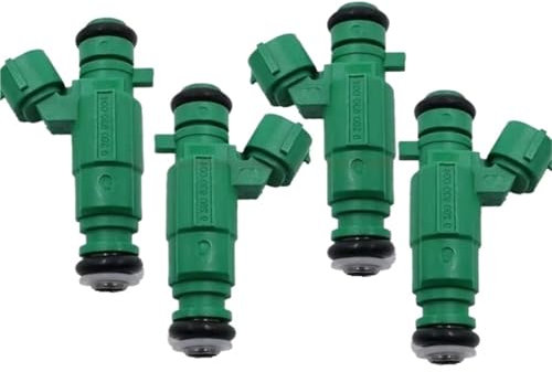 Boquilla Inyector Combustible 4 Uds inyectores de combustible OEM:35310-37150 para Hyundai para Accent 2006 2007 para Kia 2006-2011 para Sportage 2005-2010 Inyector Combustible Gasolina