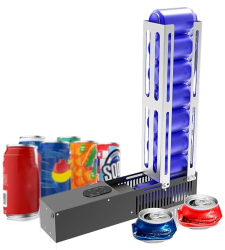 CANNEUX électrique pour Le Recyclage, Les concasseurs automatiques de comptoir, 8 oz-16 oz de précauteur, Peuvent remplir 8 canettes à la Fois, compacteur Poubelle, broyeur Lourd pour bière