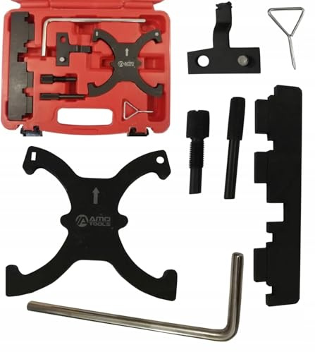 AMD TOOLS Strumento di regolazione del motore – Per Ford & Per Volvo – 1.6 Ti-VCT, 2.0 TDCi – Set di attrezzi per tempi di imposta