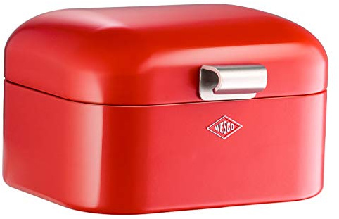 Wesco 235 001 Mini Grandy Brotkasten 17 x 18 x 12cm (L/B/H) rot