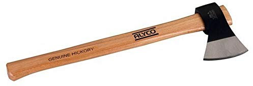 Alyco 198625 - Hacha 700 gr con mango de Hickory cabeza modelo Vizcaino