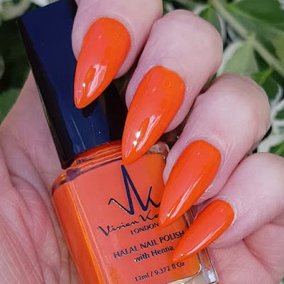 Vivien Kondor Henna Halal - Esmalte de uñas permeable (HA16 Sunset)