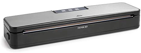 Lacor 69354-69354-Máquina de vacío Slim doméstica, 80 W, Acero Inoxidable | En acero inoxidable, para un uso práctico y profesional en cocina; ideal para cocina profesional y uso diario en casa